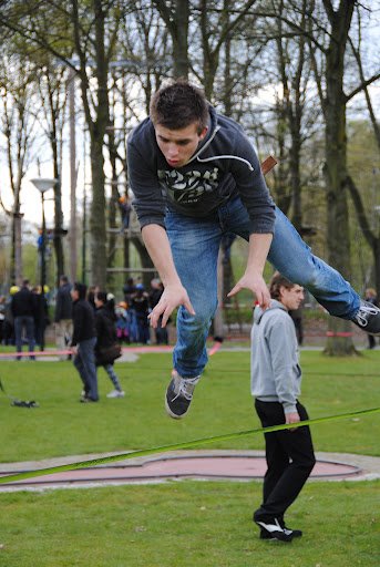 Bas Roelofsen team slacklineshop.nl