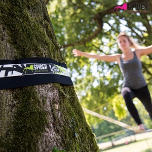 Slackline Set White Line 15M
